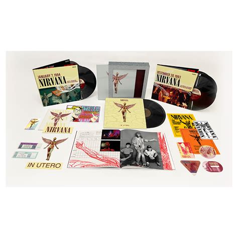 nirvana box set metal cover|nirvana in utero box set.